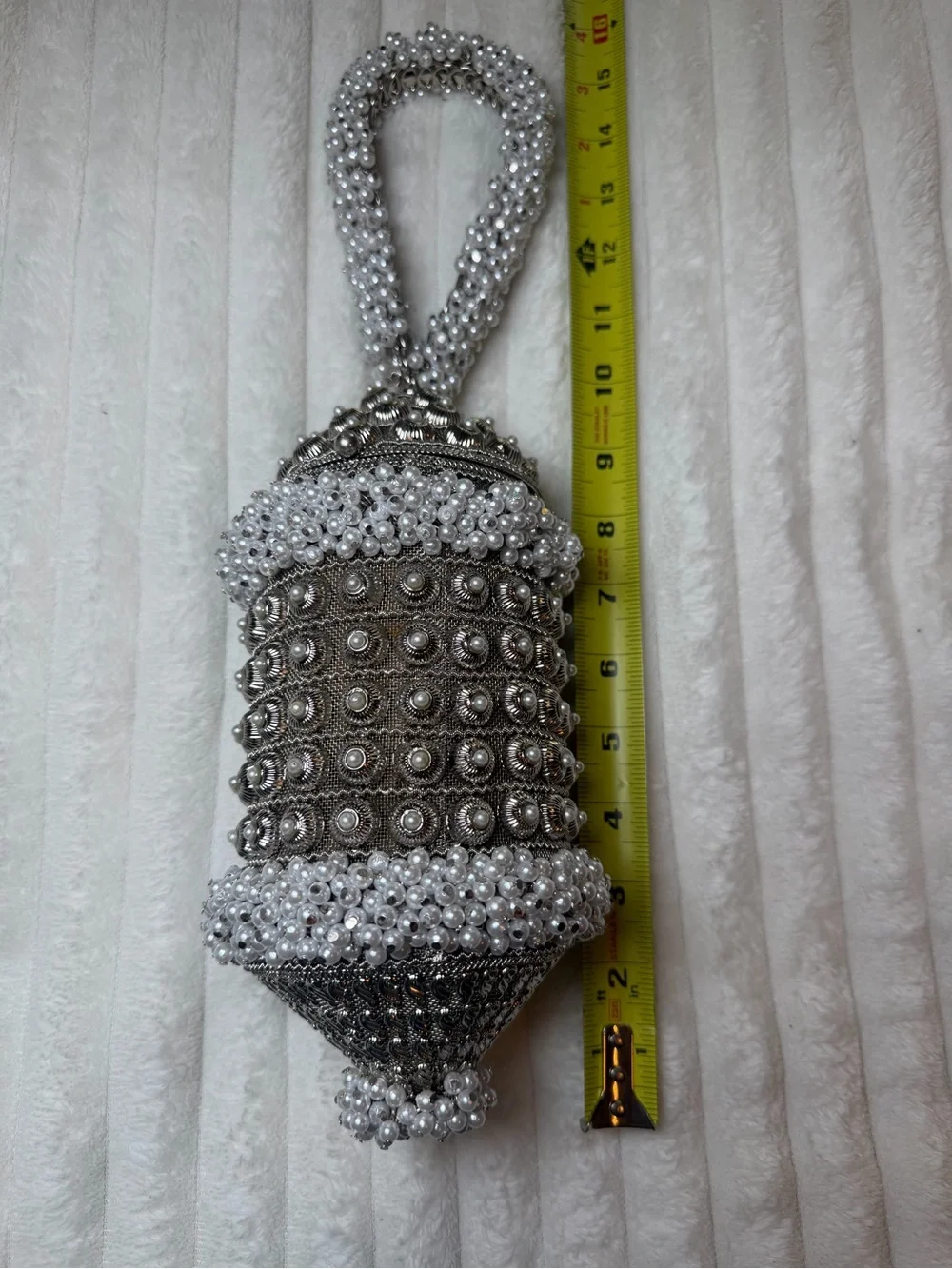 RAMLA Cocktail Pearl Handbag NWOT - Picture 3 of 14